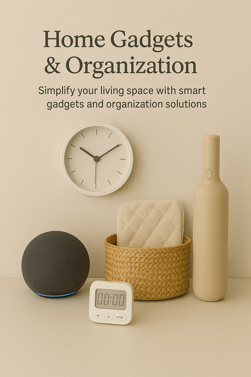 Home gadgets & Organisation