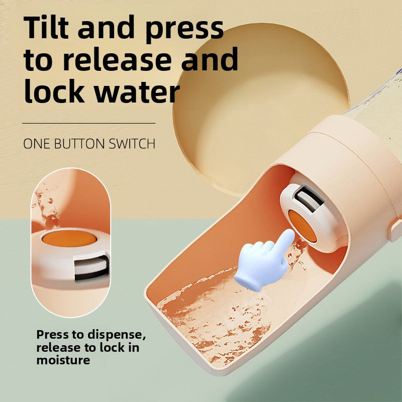 Portable Folding Pet Feeding Cup for dogs & Small Pets